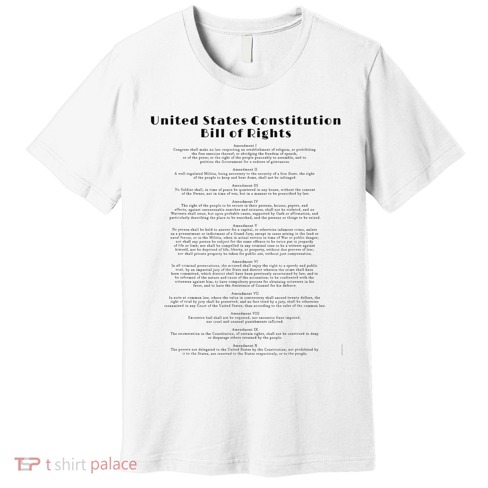 Bill Of Rights Us Constitution Premium T-Shirt