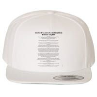 Bill Of Rights Us Constitution Wool Snapback Cap
