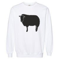 Black Outcast Rebel Garment-Dyed Sweatshirt