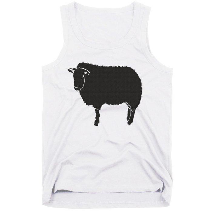 Black Outcast Rebel Tank Top