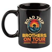 Brothers On Road Trip 2025 11oz C Handle Ceramic Mug
