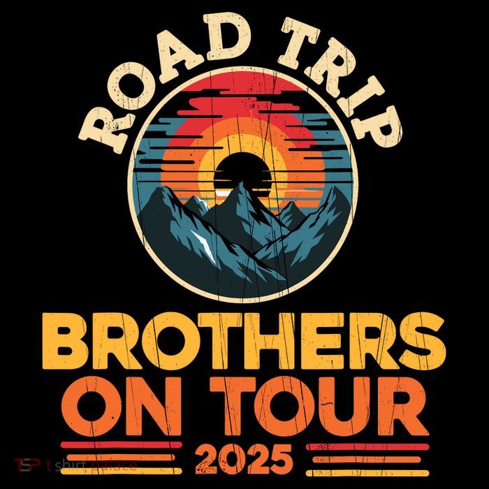 Brothers On Road Trip 2025 Flatbill Hat