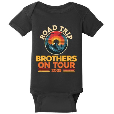 Brothers On Road Trip 2025 Baby Bodysuit