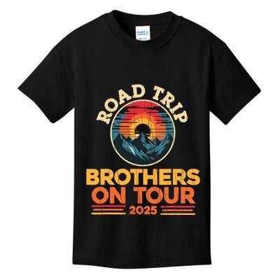 Brothers On Road Trip 2025 Kids T-Shirt