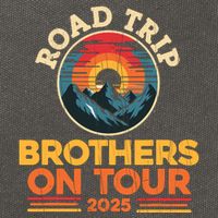 Brothers On Road Trip 2025 Cotton Canvas Backpack