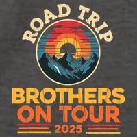 Brothers On Road Trip 2025 Vector Backpack