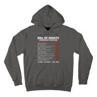 Bill Of Rights Emergency Hotline Amendments Of Constitution Tall Hoodie