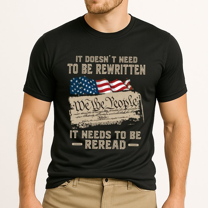 BILL OF RIGHTS US CONSTITUTION Cooling Performance Crew T-Shirt