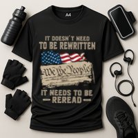 BILL OF RIGHTS US CONSTITUTION Cooling Performance Crew T-Shirt