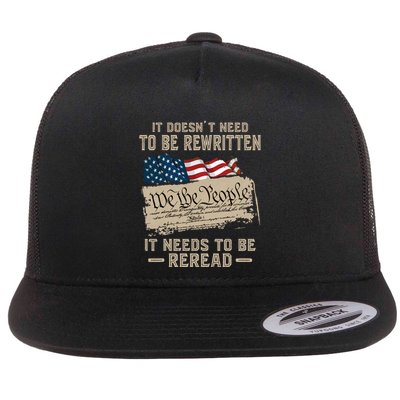 BILL OF RIGHTS US CONSTITUTION Flatbill Hat