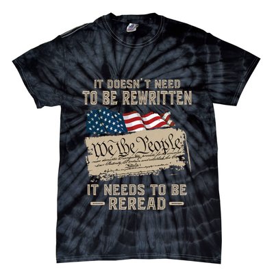 BILL OF RIGHTS US CONSTITUTION Tie-Dye T-Shirt