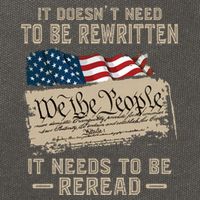 BILL OF RIGHTS US CONSTITUTION Cotton Canvas Backpack