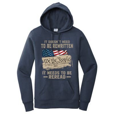 BILL OF RIGHTS US CONSTITUTION Women's Pullover Hoodie