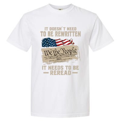 BILL OF RIGHTS US CONSTITUTION Garment-Dyed Heavyweight T-Shirt