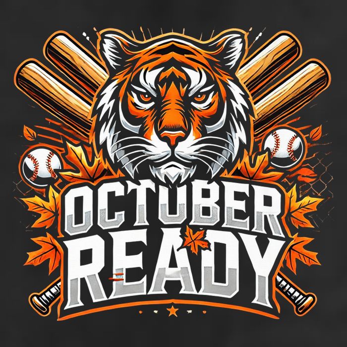 Baseball October Ready Tiger D Adult Drive Performance Visor