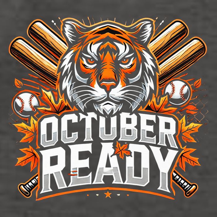 Baseball October Ready Tiger D Vector Backpack