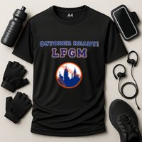 Baseball October Ready Lfgm Graphic Cooling Performance Crew T-Shirt