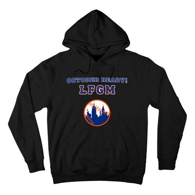 Baseball October Ready Lfgm Graphic Hoodie