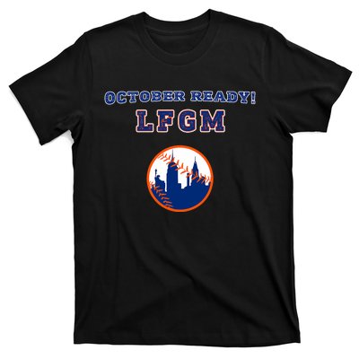 Baseball October Ready Lfgm Graphic T-Shirt