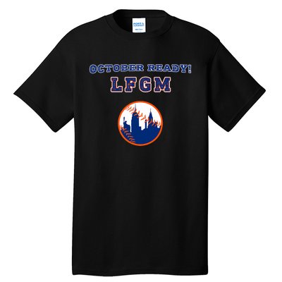 Baseball October Ready Lfgm Graphic Tall T-Shirt