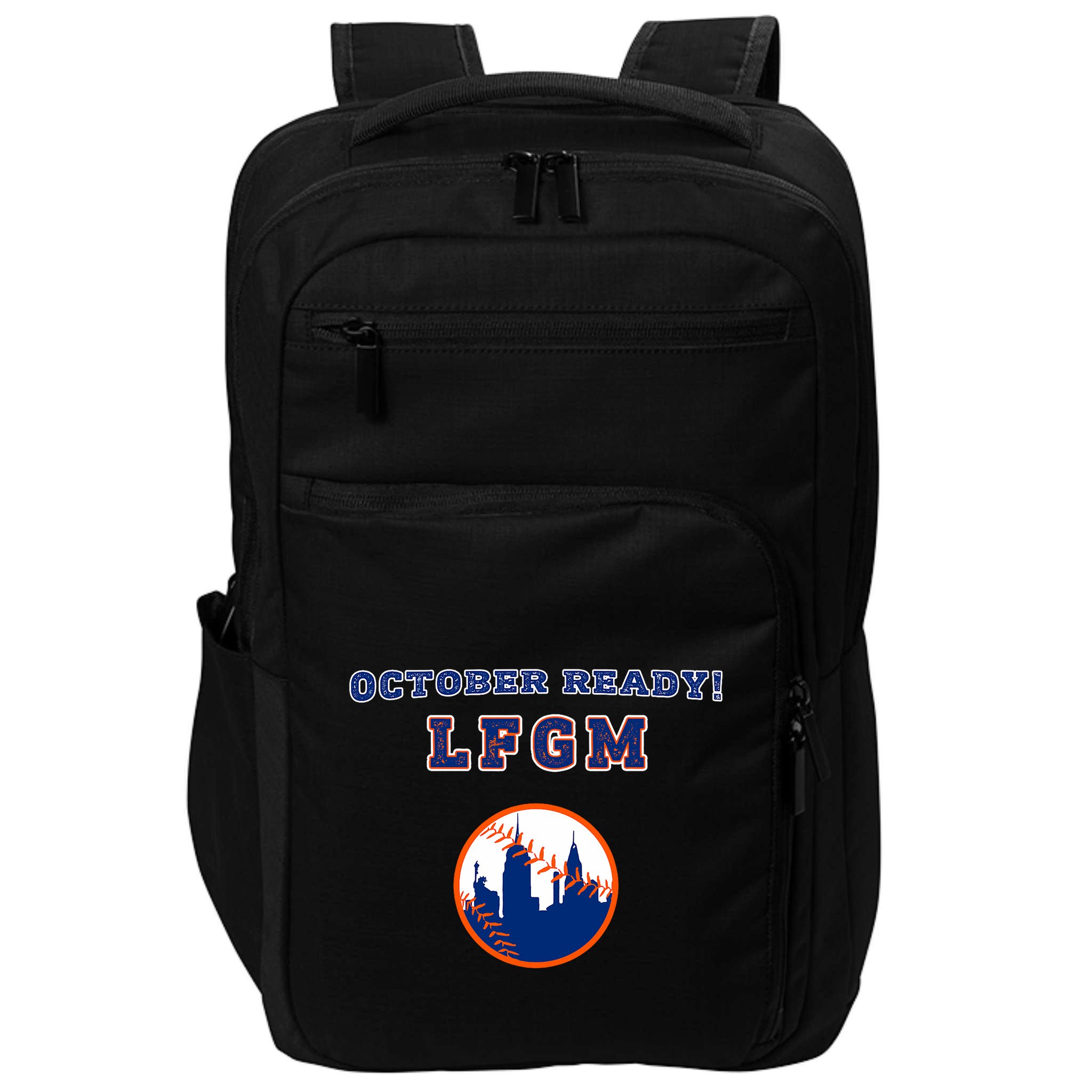 Baseball October Ready Lfgm Graphic Impact Tech Backpack