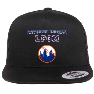 Baseball October Ready Lfgm Graphic Flatbill Hat