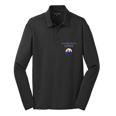 Baseball October Ready Lfgm Graphic Silk Touch Performance Long Sleeve Polo