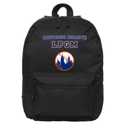 Baseball October Ready Lfgm Graphic 16 in Basic Backpack