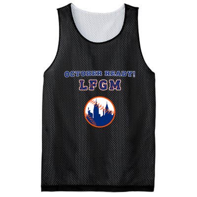 Baseball October Ready Lfgm Graphic Mesh Reversible Basketball Jersey Tank