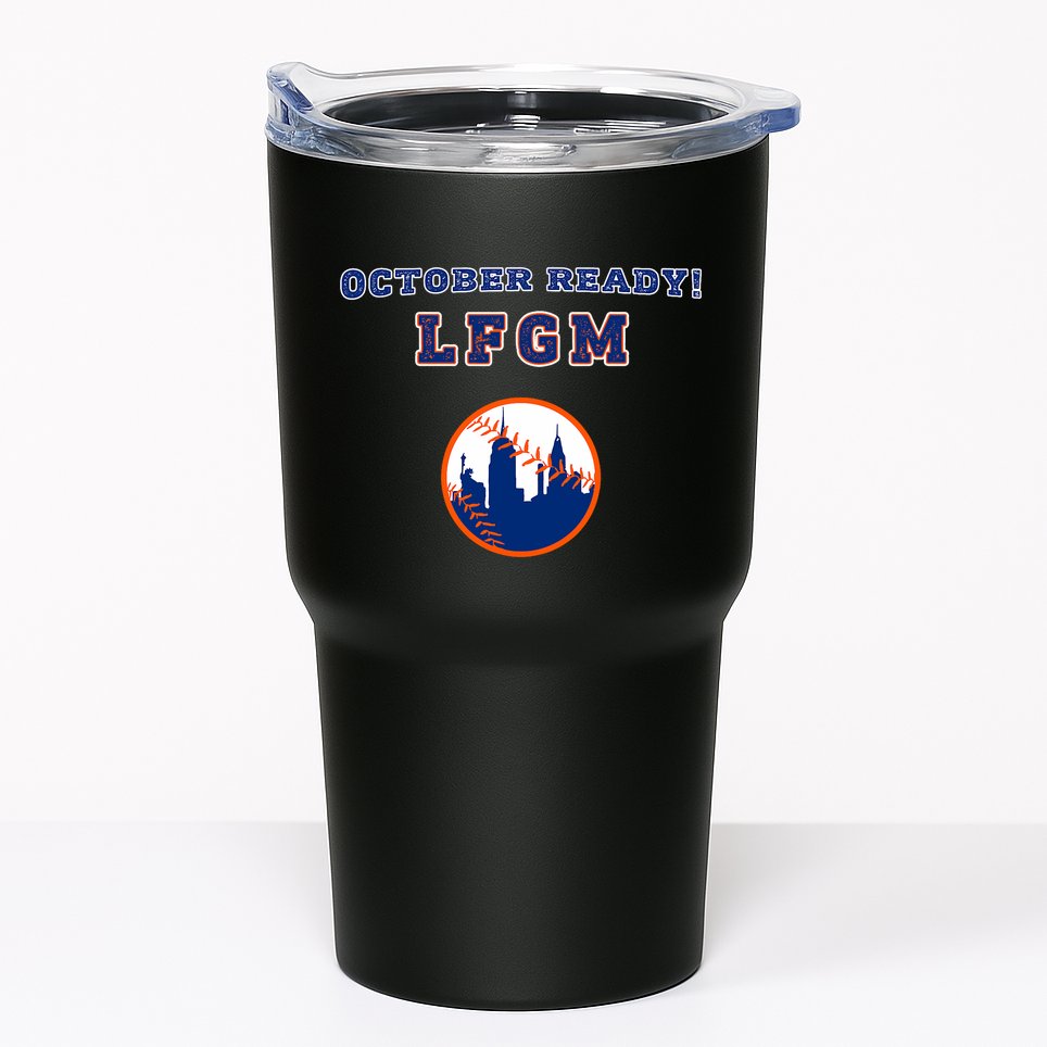 Baseball October Ready Lfgm Graphic Tumbler