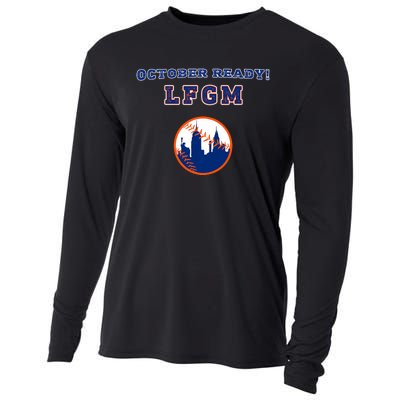 Baseball October Ready Lfgm Graphic Cooling Performance Long Sleeve Crew