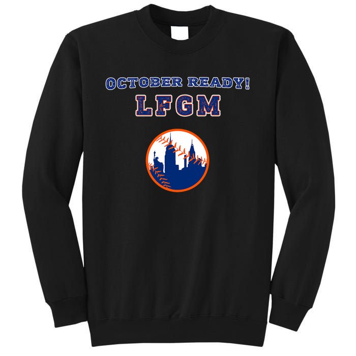 Baseball October Ready Lfgm Graphic Tall Sweatshirt