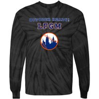 Baseball October Ready Lfgm Graphic Tie-Dye Long Sleeve Shirt