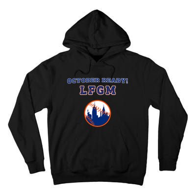 Baseball October Ready Lfgm Graphic Tall Hoodie