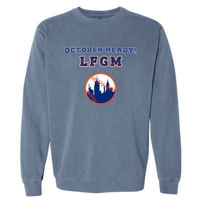 Baseball October Ready Lfgm Graphic Garment-Dyed Sweatshirt