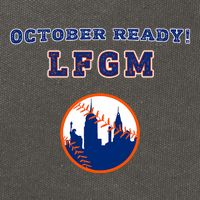 Baseball October Ready Lfgm Graphic Cotton Canvas Backpack