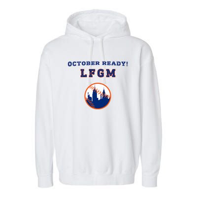 Baseball October Ready Lfgm Graphic Garment-Dyed Fleece Hoodie