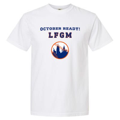 Baseball October Ready Lfgm Graphic Garment-Dyed Heavyweight T-Shirt