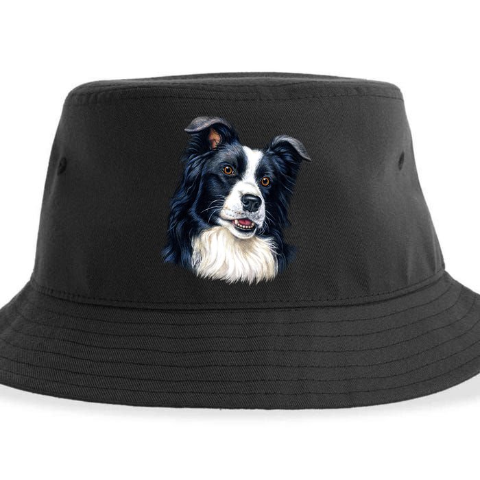 Border Collie Sustainable Bucket Hat