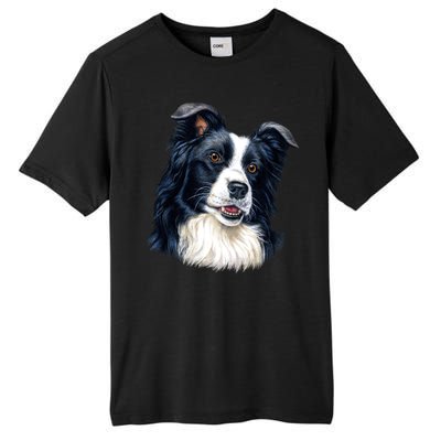 Border Collie Tall Fusion ChromaSoft Performance T-Shirt