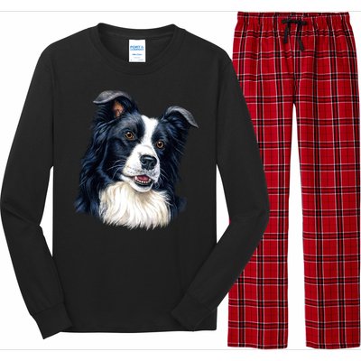 Border Collie Long Sleeve Pajama Set