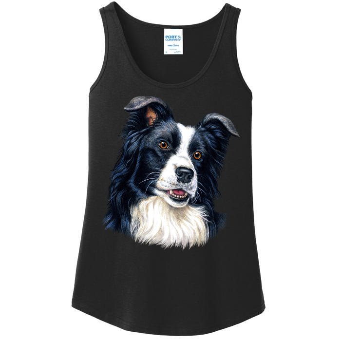 Border Collie Ladies Essential Tank