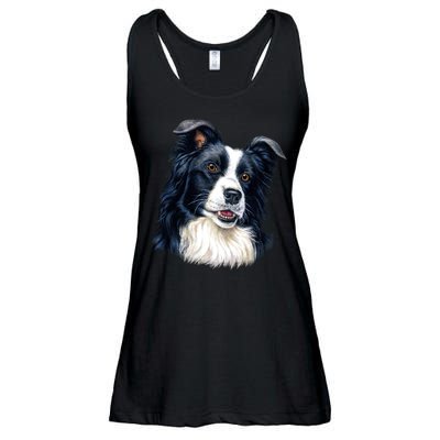 Border Collie Ladies Essential Flowy Tank