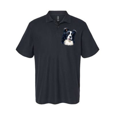 Border Collie Softstyle Adult Sport Polo