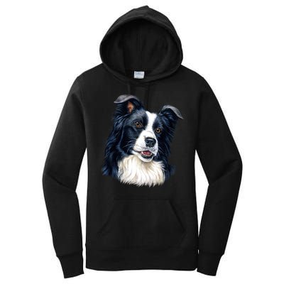 Border Collie Women's Pullover Hoodie