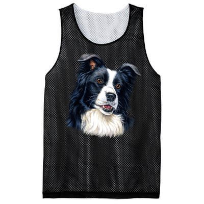 Border Collie Mesh Reversible Basketball Jersey Tank