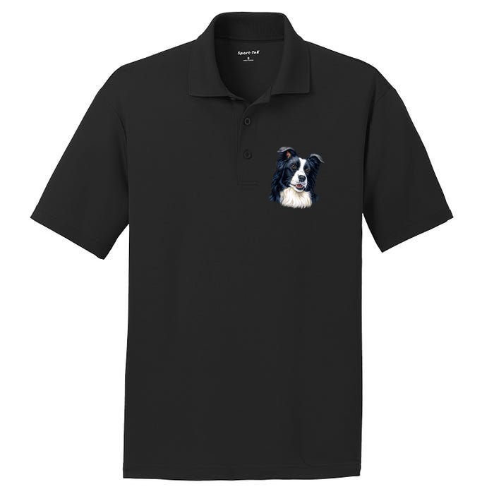 Border Collie PosiCharge RacerMesh Polo