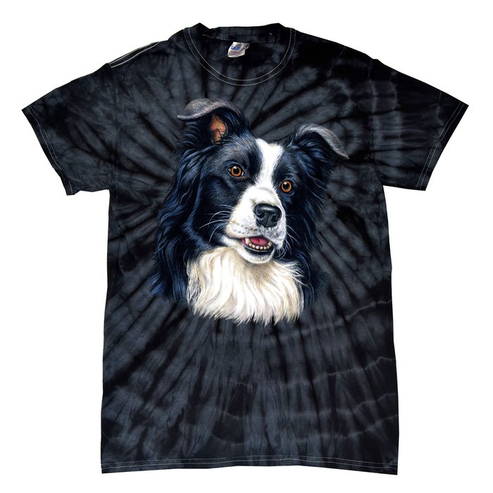 Border Collie Tie-Dye T-Shirt