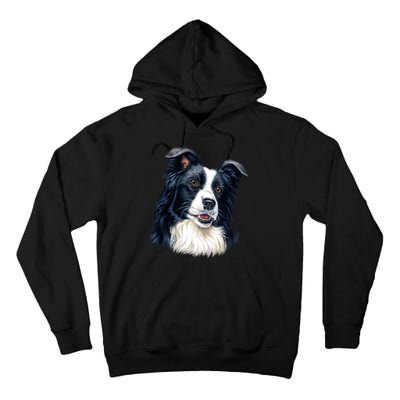 Border Collie Tall Hoodie