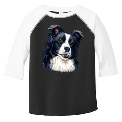 Border Collie Toddler Fine Jersey T-Shirt